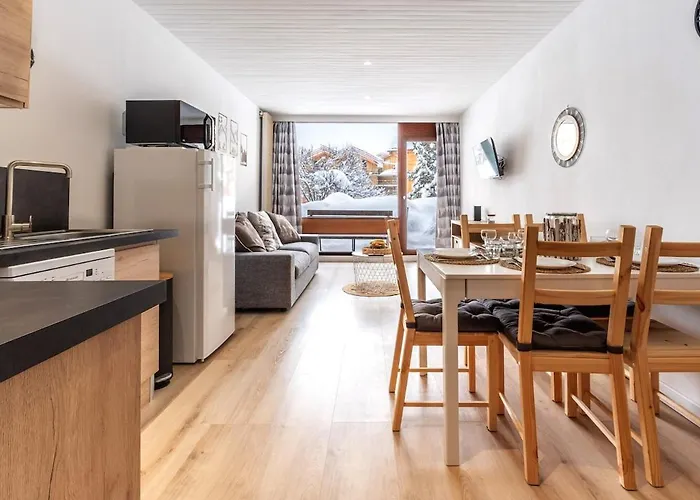 公寓 Au Coeur Des Pistes, 5 Personnes, Wifi *